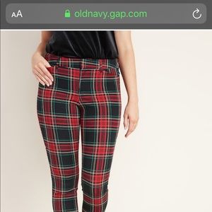 ISO these Old Navy Pixie Red plaid pants 0 or 2